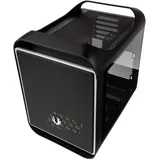 BitFenix Prodigy M 2022 - Kompaktes Micro ATX & Mini ITX Gehäuse, Mesh-Front, Tempered Glass Fenster, Schwarz für Gaming Pc