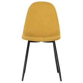 Paperflow 2 meet powered by PAPERFLOW Schalenstühle MUST CHMUSTX2.01.20 gelb Stoff