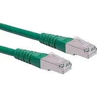 Roline / Secomp GHMT Patchkabel Cat6, S/FTP (PiMF), grün