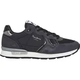 Pepe Jeans Brit Mirror Sportschuhe Schwarz EU 36 Frau Schwarz EU 36 - Schwarz - 36