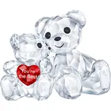 Swarovski 5427994 Kris Bär – You Are TheBestFigurine,Kristall,Mehrfarbighell,3,3x4,9x2,9cm