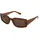 Ray-Ban 0RB4395 KILIANE Unisex-Sonnenbrille Vollrand Quadratisch Acetat-Gestell, braun