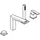 Grohe Allure Brilliant 4-Loch-Wannenkombination Hard Graphite