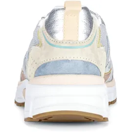 Gabor Sneaker Low Damen Silber/Weiß 38,5