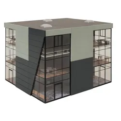 Faller Bürogebäude, HO (1:87), Mehrfarbig