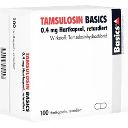 TAMSULOSIN BASICS 0,4 mg Hartkaps.retard. 100 St