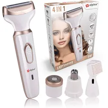 Alpina Damenrasierer Weiß-Rose Gold