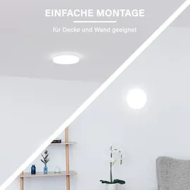 MegaLight LED Deckenleuchte Shining Basic 48cm 32 W, mit Fernbedienung