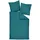 Traumschlaf Mako-Satin Gestreift Blau 200 x 220 cm + 2 x 80 x 80 cm