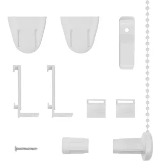 Lichtblick ORIGINAL Sichtschutzzüge Montagezubehör-Set, Packung, für Klemmfix Rollo RKV