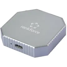 Renkforce RF-M2E-200 M.2-Festplatten-Gehäuse USB-C®, M.2 SATA, M.2 PCIe NVMe M.2 PCIe NVMe, M.2 SATA 6 Gb/s 2230 RF-6694572