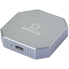 Renkforce RF-M2E-200 M.2-Festplatten-Gehäuse USB-C®, M.2 SATA, M.2 PCIe NVMe M.2 PCIe NVMe, M.2 SATA 6 Gb/s 2230 RF-6694572