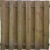 Tetzner & Jentzsch Sichtschutzelement 180 x 180 cm Braun Holz
