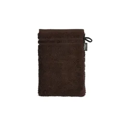 VOSSEN Vienna Style Supersoft Waschhandschuh 16 x 22 cm dark brown