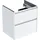 Geberit Renova Plan Waschtisch-Unterschrank 504027011 2 Schubladen, Korpus/Front weiß / lackiert seidenglanz, Breite 59,5 cm