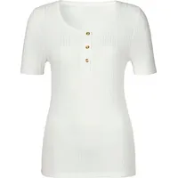 LASCANA T-Shirt Damen creme Gr.32/34