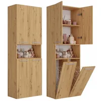 Topeshop NEL 2K DK ART KPL Aufbewahrungsschrank für Badezimmer