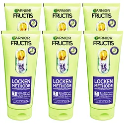 Garnier Fructis Curls Method Shampoo 200 ml, 6er Pack