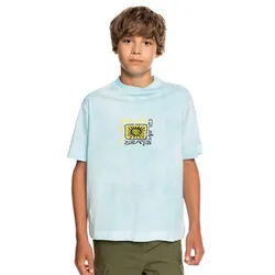 Quiksilver Kinder T-Shirt Slow Dive hellblau - 10