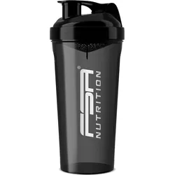 Protein Shaker 800ml auslaufsichere Trinkflasche - Schwarz One Size