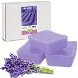 Kosmetex Wellness-Paraffinbad Lavender Lavendel – Paraffin-Entspannungsbad für Hände und Füße – Paraffinwachs – Paraffin-Block für Wachserwärmer (2x 500ml)