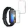 kwmobile 2X Silikon Hülle für Huawei Band 10/9 / 8 Schutzhülle - Fullbody Display Cover Set aus Silikon - Transparent