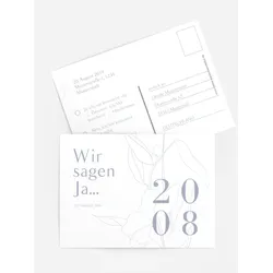 Antwortkarten für Ihre Feier selbst gestalten mit Spruch und Fotos im Onlinedesigner bei Meine-Kartenmanufaktur.de