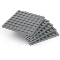 LEGO LEGO® 8x8 Bauplatten Dunkelgrau - 41539 NEU! Menge