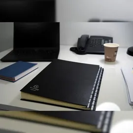 Exacompta 621265E Sammelmappe Karton Schwarz