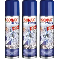 3x Sonax Xtreme Felgenschutzversiegelung 250ml Schutz Abperleffekt Felgenschutz: Artikelnr.: 02501000