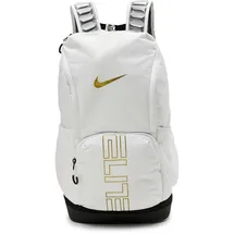 Nike Varsity Elite Rucksack Weiß/Schwarz/Metallic Gold