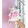 Doudou et Compagnie Einhorn 25 cm Rosa/Weiß