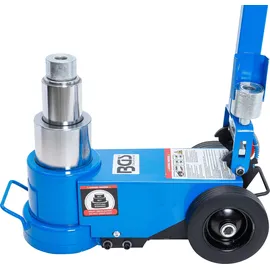 BGS Wagenheber lufthydraulisch fahrbar 40/80 t blau
