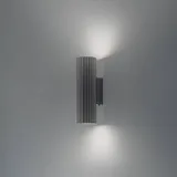 Sollux Lighting Wandleuchte, Innen Wandlampe Aluminium, 1 Flammig 6.5 x 8.5 cm Karbon Schwarz