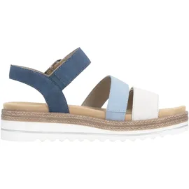 remonte Keilsandalette Damen Blau 38