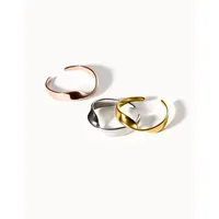 PURELEI Twist Ring Set