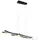 Trio Blaze 1-flg. 15,5 cm rund Messing matt