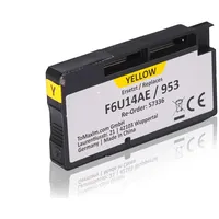 Tintencenter Kompatibel zu HP F6U14AE / 953 Tintenpatrone, gelb