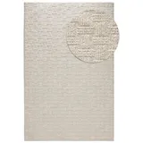 benuta nest Teppich Lilibeth Cream 80x150 cm - Moderner Kurzflor-Teppich für Wohnzimmer