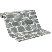 Rasch Textil Rasch Papiertapete 265620 Selection steinoptik grau, 10,05 x 0,53 m