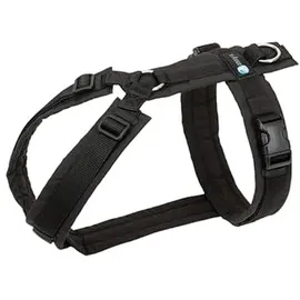 AnnyX Brustgeschirr Fun Hundegeschirr Schwarz XS