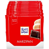 Ritter Sport Marzipan Schokolade 100 g, 12er Pack