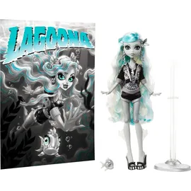 Monster High Reel Drama Lagoona Blue in Schwarzweiß