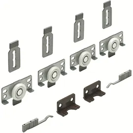 Hettich Schiebetürbeschlag Set SlideLine 56 2-türig 45234
