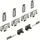 Hettich Schiebetürbeschlag Set SlideLine 56 2-türig 45234