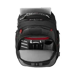 WENGER Laptop-Rucksack Pegasus Kunstfaser schwarz/grau 25,0 l bis 43,2 cm (17 Zoll)