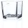 SANDRA RICH Vase Glas Kastenvase Glasvase -CUBE- quadratisch klar H 12 cm