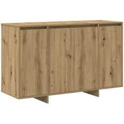 vidaXL Eichen Sideboard Artisan Eiche Holzwerkstoff 120 x 41 x 75 cm