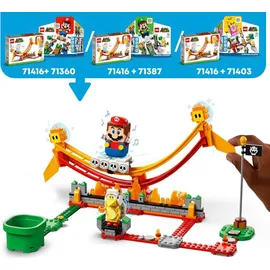 LEGO Super Mario Lavawelle-Fahrgeschäft Erweiterungsset 71416