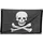 Boland 74162 - Fahne Pirat, Größe 60 x 90 cm, Polyester, Totenkopf, Flagge, Banner, Wanddekoration, Hängedekoration, Kindergeburtstag, Mottoparty, Karneval, Halloween